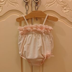 Kate Mack Pink Bathing suit 6-9 mo